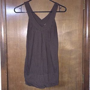 Long loose tee modal cotton tank size small